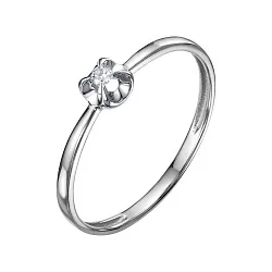 Помолвочное кольцо,  Золото 585, Бриллиант К212-8948