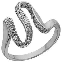 Кольцо Серебро 925, Фианит LLR 204