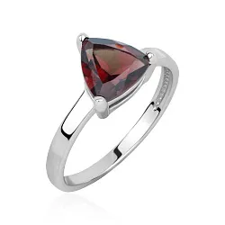 Кольцо Серебро 925, Гранат 1340155535