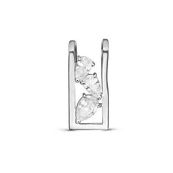 Подвеска фантазийная,  Серебро 925, Фианит Z3-11318