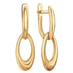 Серьги, Золото 585 Т10002Г314