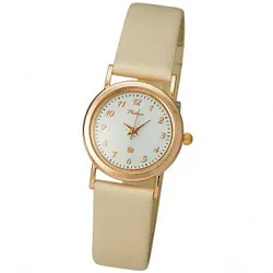 Часы,  Золото 585, черный КЗМ 98130-2.210