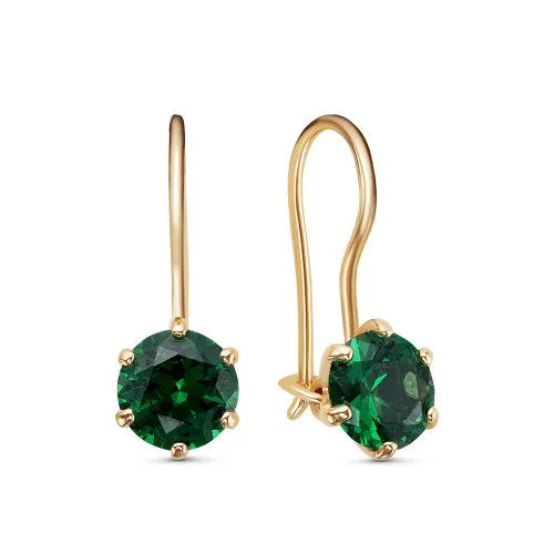 Детские серьги,  Золото 585, 02-4426