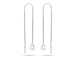 Серьги, Серебро 925, Жемчуг 640365