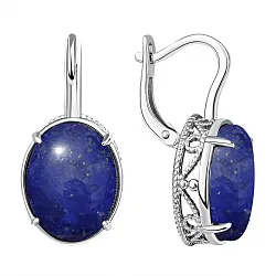Серьги, Серебро 925, Лазурит 2340471995 Серьги, Серебро 925, Лазурит 2340471995