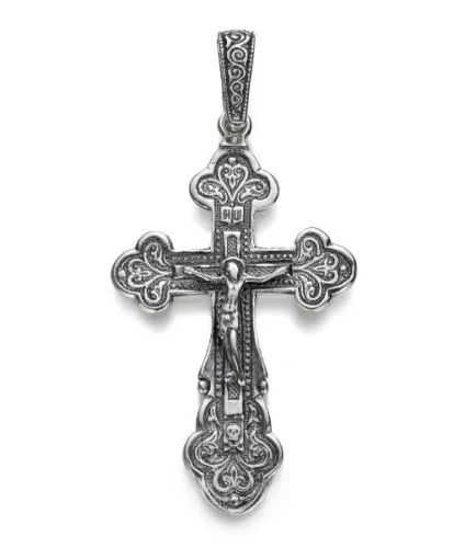 Подвеска крест, Серебро 925, 58