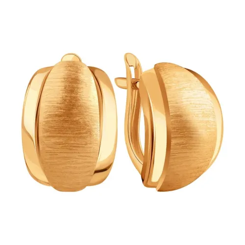 Серьги, Золото 585, Т10062Г487