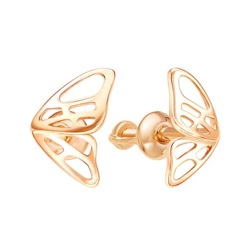 Серьги пусеты-гвоздики, Золото 585, 00-52-0150-5-00