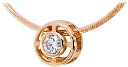 Колье,  Золото 585, Бриллиант 324011ю Колье,  Золото 585, Бриллиант 324011ю