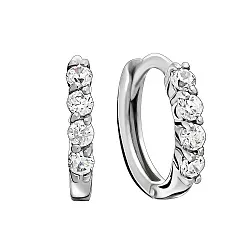 Серьги, Серебро 925, Фианит с105046р                 