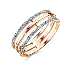 Кольцо Золото 585, Фианит 1641307 1 1 1