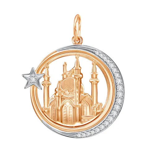 Мусульманская подвеска, Золото 585, 03-2569