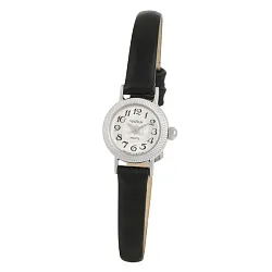 Часы,  Серебро 925, белый КЗМ 44100-4.247