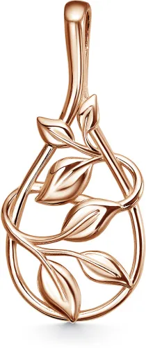 Подвеска фантазийная,  Золото 585, Пд2427