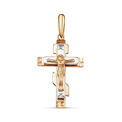 Подвеска крест, Золото 585 3345210 1 1 10