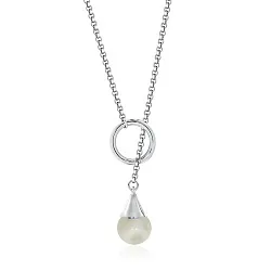 Колье,  Серебро 925, Жемчуг 8340240868-75