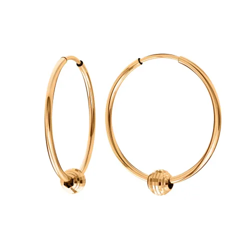 Конго/серьги-кольца,  Золото 585 , 03-208273