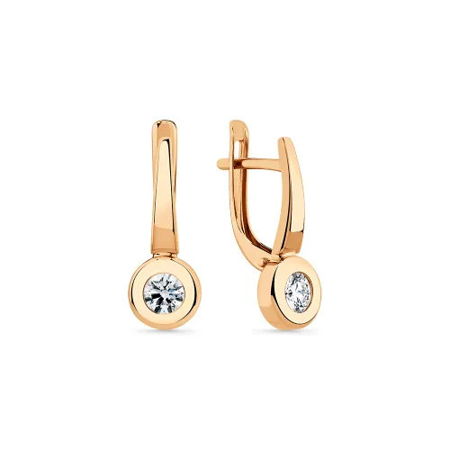Серьги, Золото 585, 002-0968-0001-010