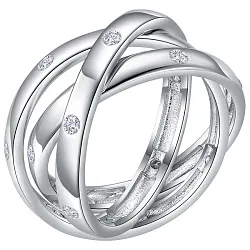 Кольцо Серебро 925, Фианит MCR 50