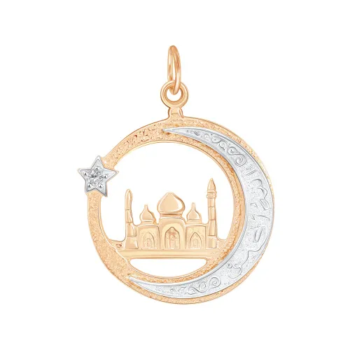 Мусульманская подвеска, Золото 585, 03-0147