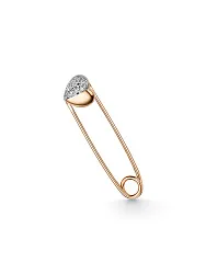 Брошь Золото 585, Фианит 405007 1 1 1  Брошь Золото 585, Фианит 405007 1 1 1