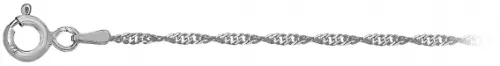 Цепочка Серебро 925, плетение Сингапур, CP 404R