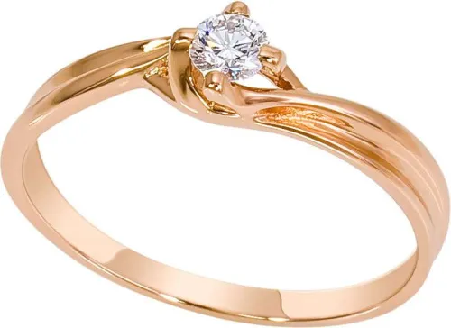 Помолвочное кольцо,  Золото 585, 708511ю