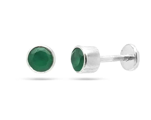 Серьги пусеты-гвоздики, Серебро 925, 638232