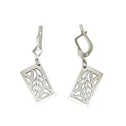 Серьги, Серебро 925 10030902А10 Серьги, Серебро 925 10030902А10
