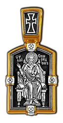 Иконка нательная,  Серебро 925 08614 