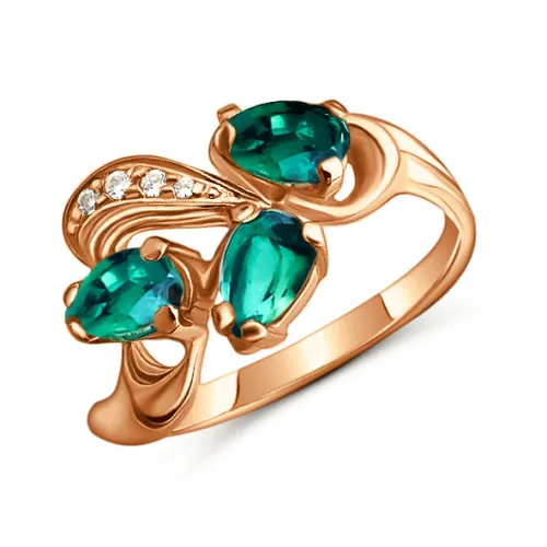 Кольцо Золото 585, К122-8835Амз