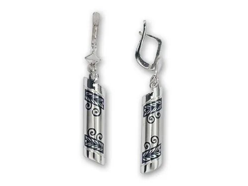 Серьги, Серебро 925, 10030788А05 Серьги, Серебро 925, 10030788А05