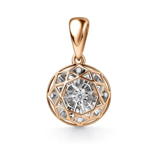 Подвеска фантазийная,  Золото 585, 03-11-51235-11-00