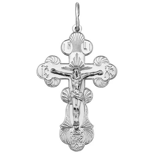 Подвеска крест, Серебро 925, KP 96