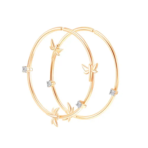 Конго/серьги-кольца,  Золото 585 , 04-52-0665-01 Конго/серьги-кольца,  Золото 585 , 04-52-0665-01