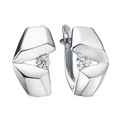 Серьги, Серебро 925, Фианит Z2-11462