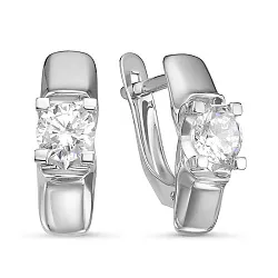 Серьги, Золото 585, Фианит б127714 Серьги, Золото 585, Фианит б127714