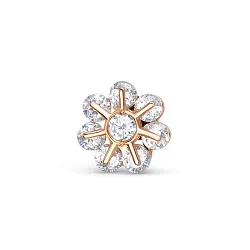 Подвеска фантазийная,  Золото 585, Фианит 0305151