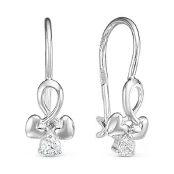 Детские серьги,  Серебро 925, Фианит 90-02-1049-00