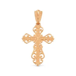 Подвеска крест, Золото 585 Т13006286