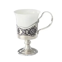 чашка кофейная,  Серебро 925 40080079А06  чашка кофейная,  Серебро 925 40080079А06