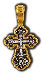 Подвеска крест, Серебро 925 08447