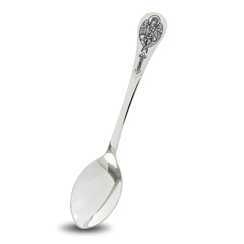 40010139Ф05 ложка "Ангел  Хранитель",  Серебро 925