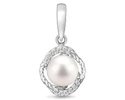 Подвеска фантазийная,  Серебро 925, Жемчуг 656525
