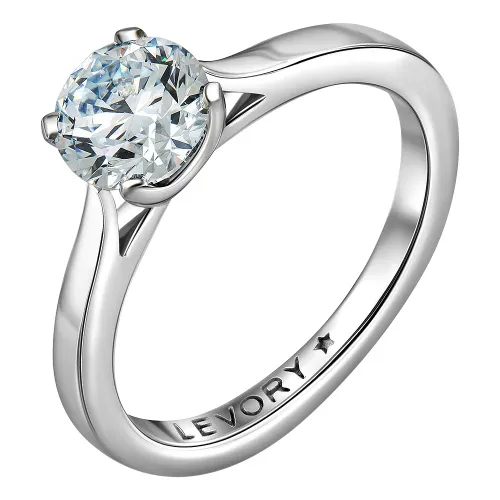 Помолвочное кольцо,  Золото 585, 83-42R00067-F9WD Помолвочное кольцо,  Золото 585, 83-42R00067-F9WD