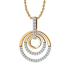 Подвеска фантазийная,  Золото 585, Фианит 01-317839 Подвеска фантазийная,  Золото 585, Фианит 01-317839