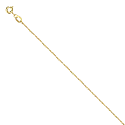 Цепочка Золото 750, плетение Сингапур НЦ 11-028