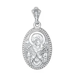 Иконка нательная,  Серебро 925 90-63-0132-00