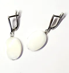 Серьги, Серебро 925, Жемчуг 7850-1р-с