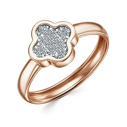 Кольцо Золото 585, Фианит 1699807 1 1 1